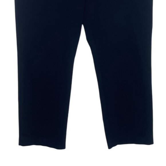 JM Collection Pull On Pants Womens Large Black Cropped - Picture 4 of 7